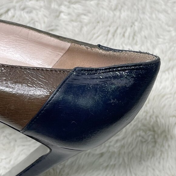 PUCCI BABY!! Emilio Pucci Brown and Black Heels, EU 38, US 8 - 8 1/2 - Picture 7 of 12